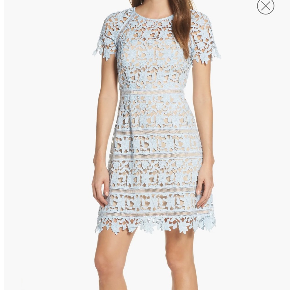 Eliza F Open Lace Dress - worn once